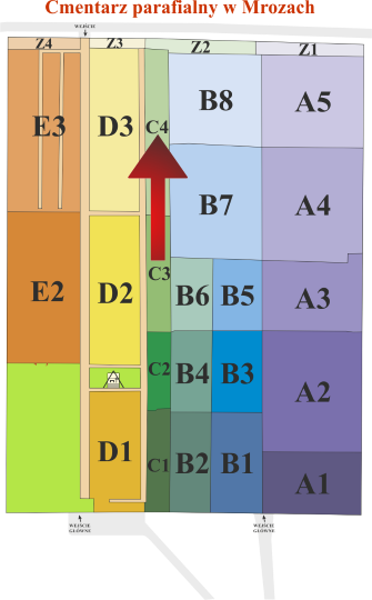 Brak mapy sektorowej