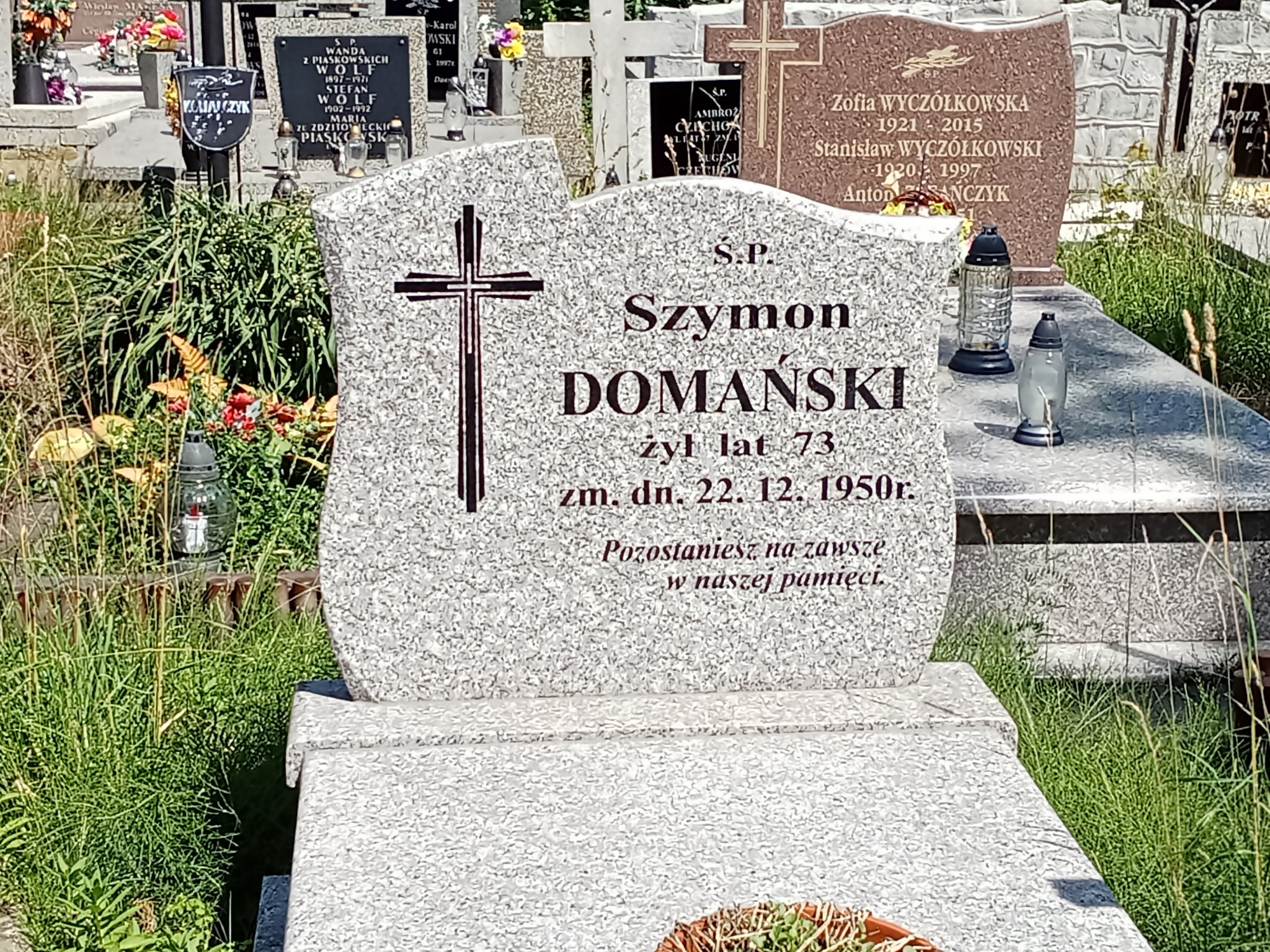 Szymon Domański Mrozy - Grobonet - Wyszukiwarka osób pochowanych