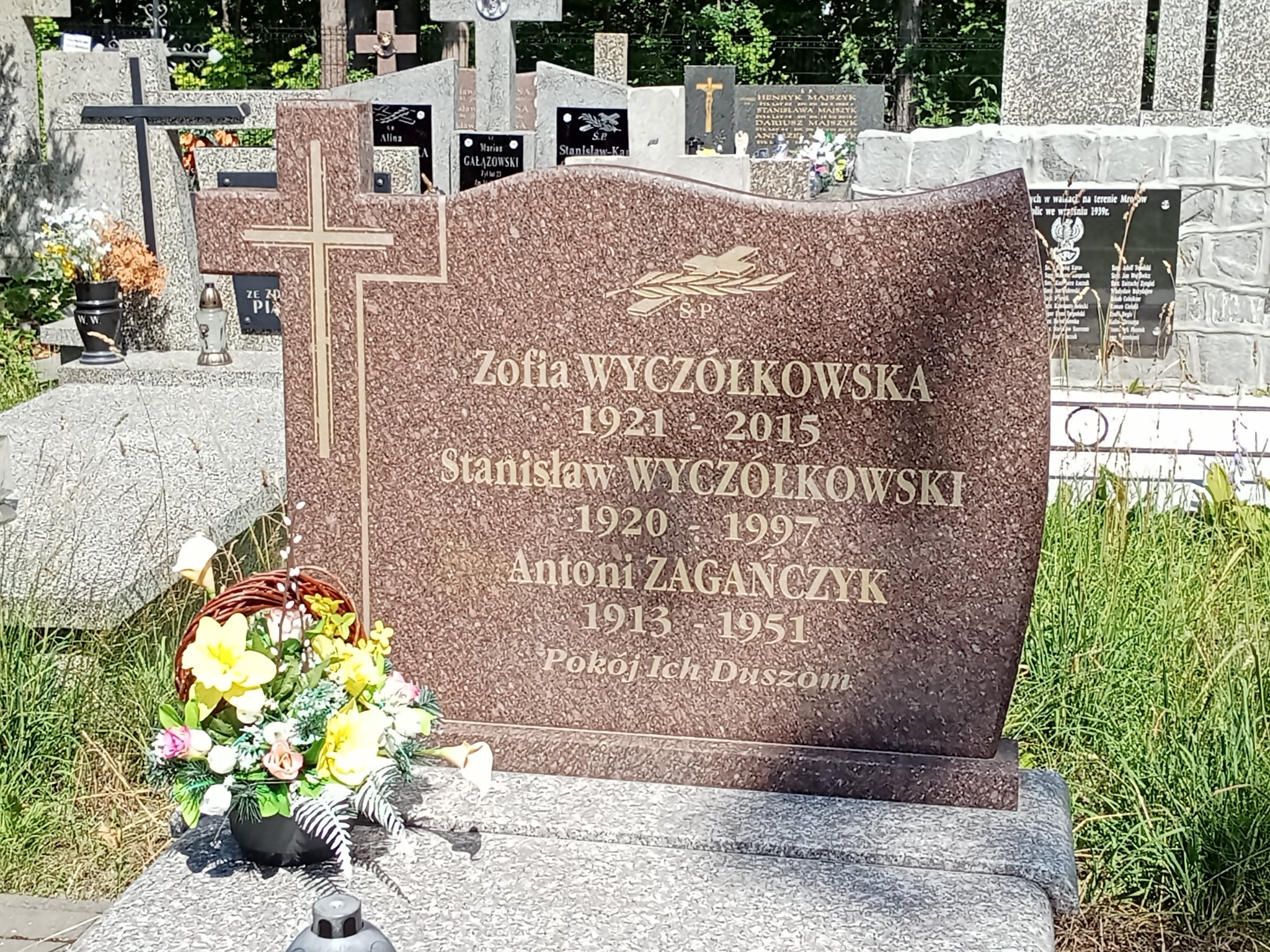 Zofia Wyczółkowska 1921 Mrozy - Grobonet - Wyszukiwarka osób pochowanych
