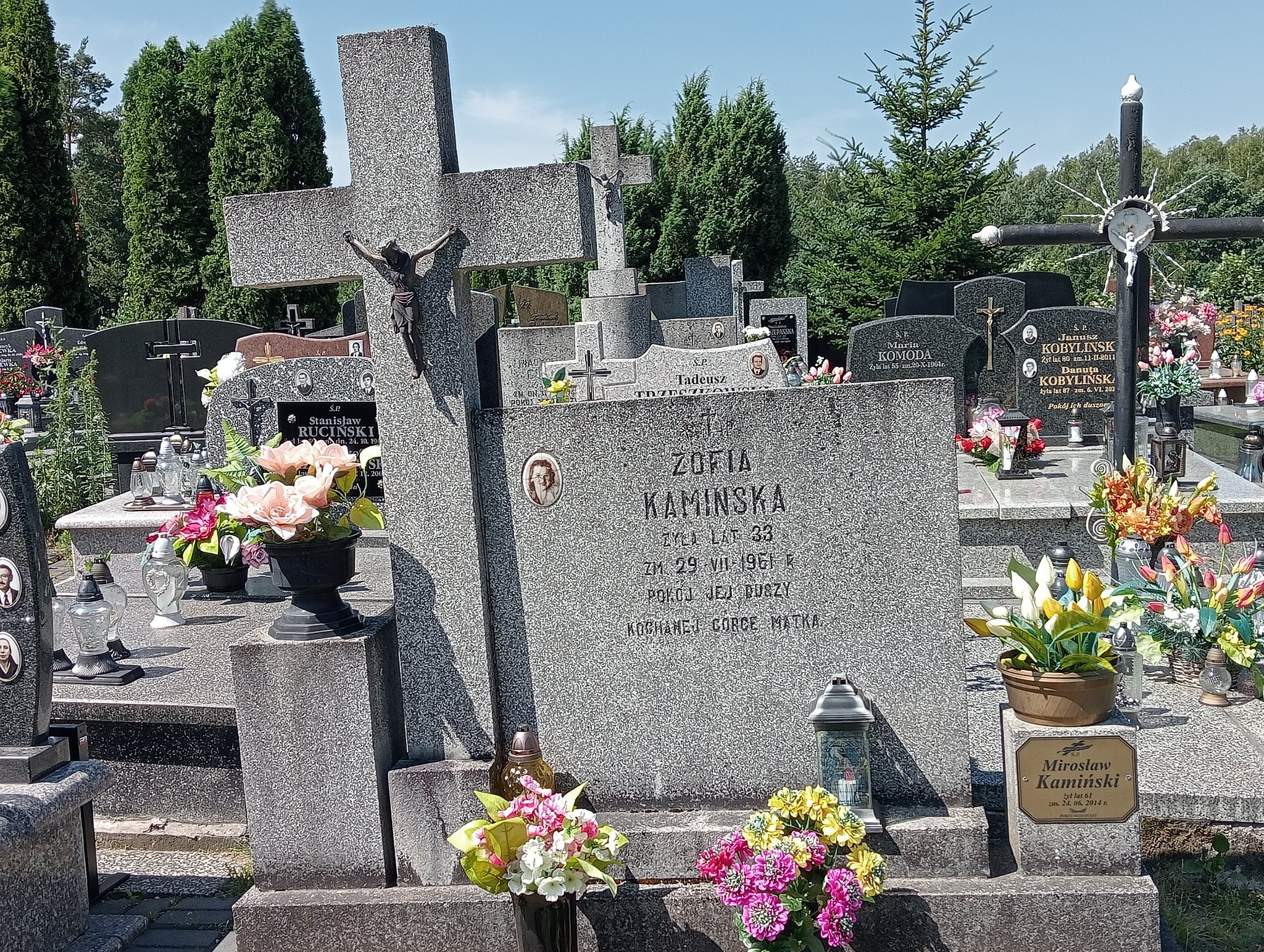 Zofia Kamińska Mrozy - Grobonet - Wyszukiwarka osób pochowanych