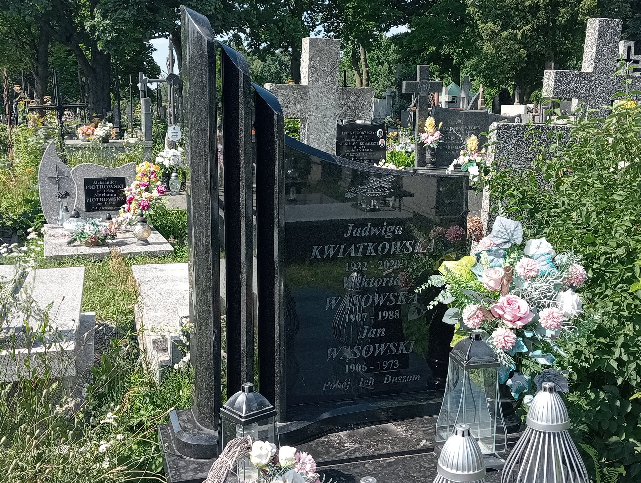 Wiktoria Wąsowska 1906 Mrozy - Grobonet - Wyszukiwarka osób pochowanych