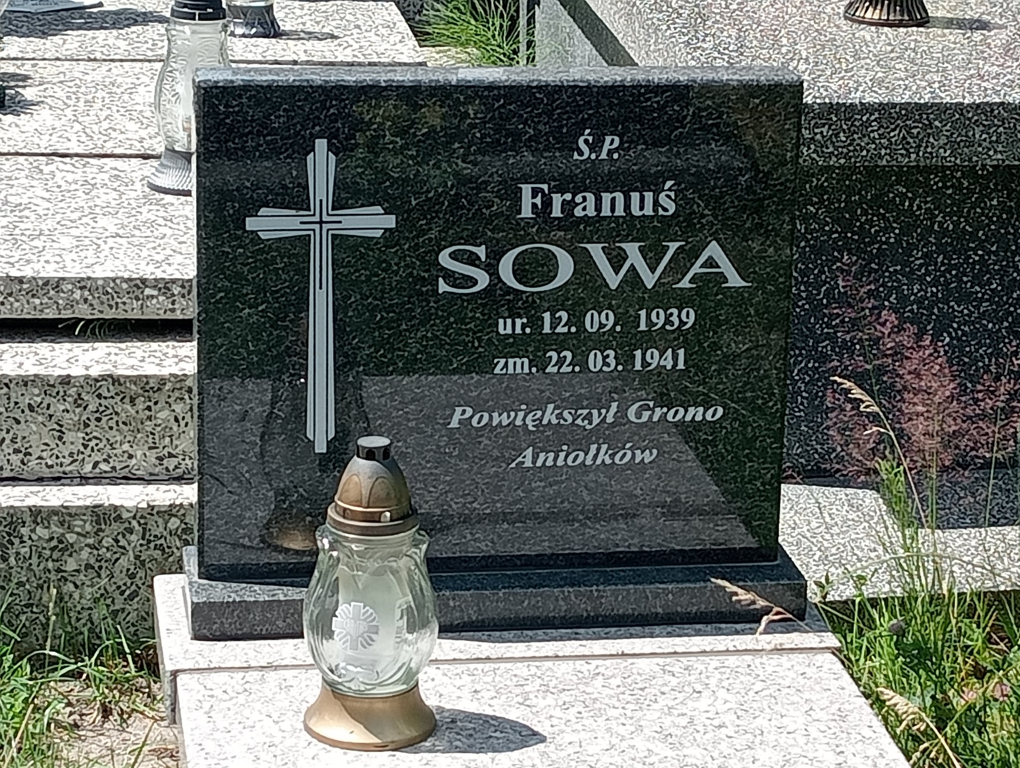 Franciszek Sowa 1939 Mrozy - Grobonet - Wyszukiwarka osób pochowanych