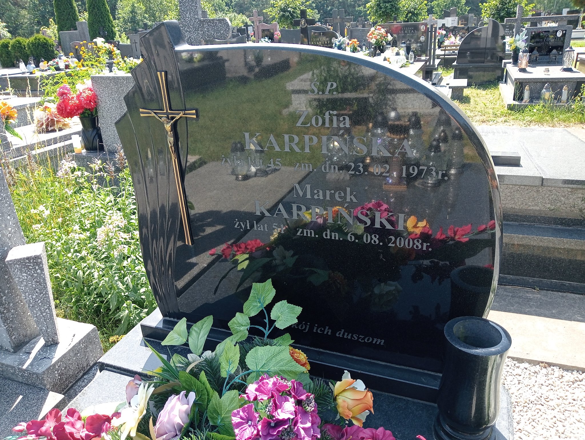 Zofia Karpińska Mrozy - Grobonet - Wyszukiwarka osób pochowanych