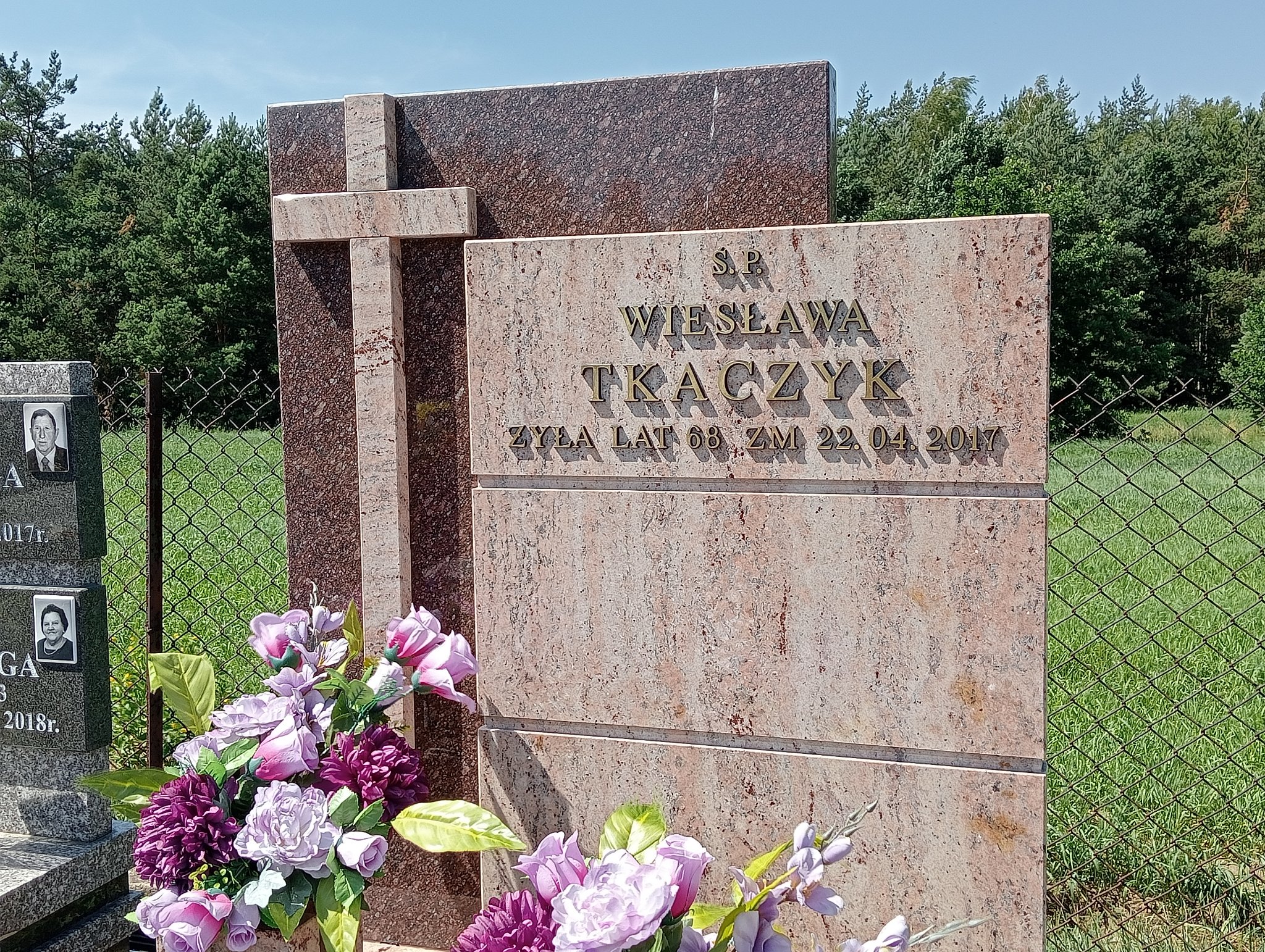 Wiesława Tkaczyk 1949 Mrozy - Grobonet - Wyszukiwarka osób pochowanych