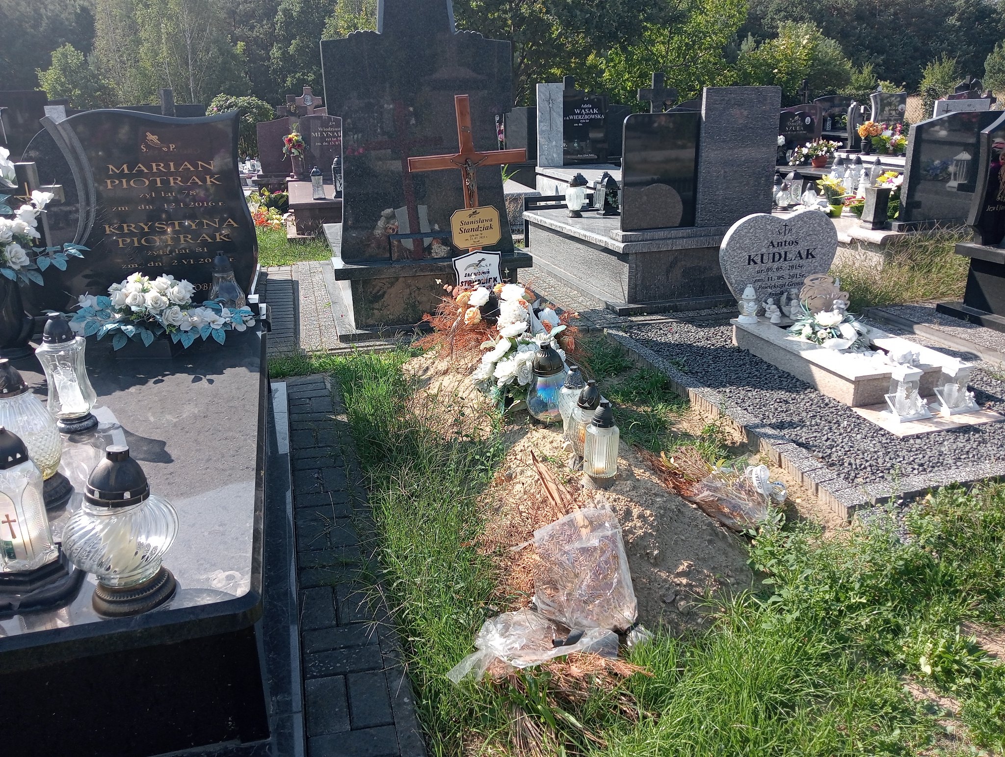 Grób Stanisława Standziak