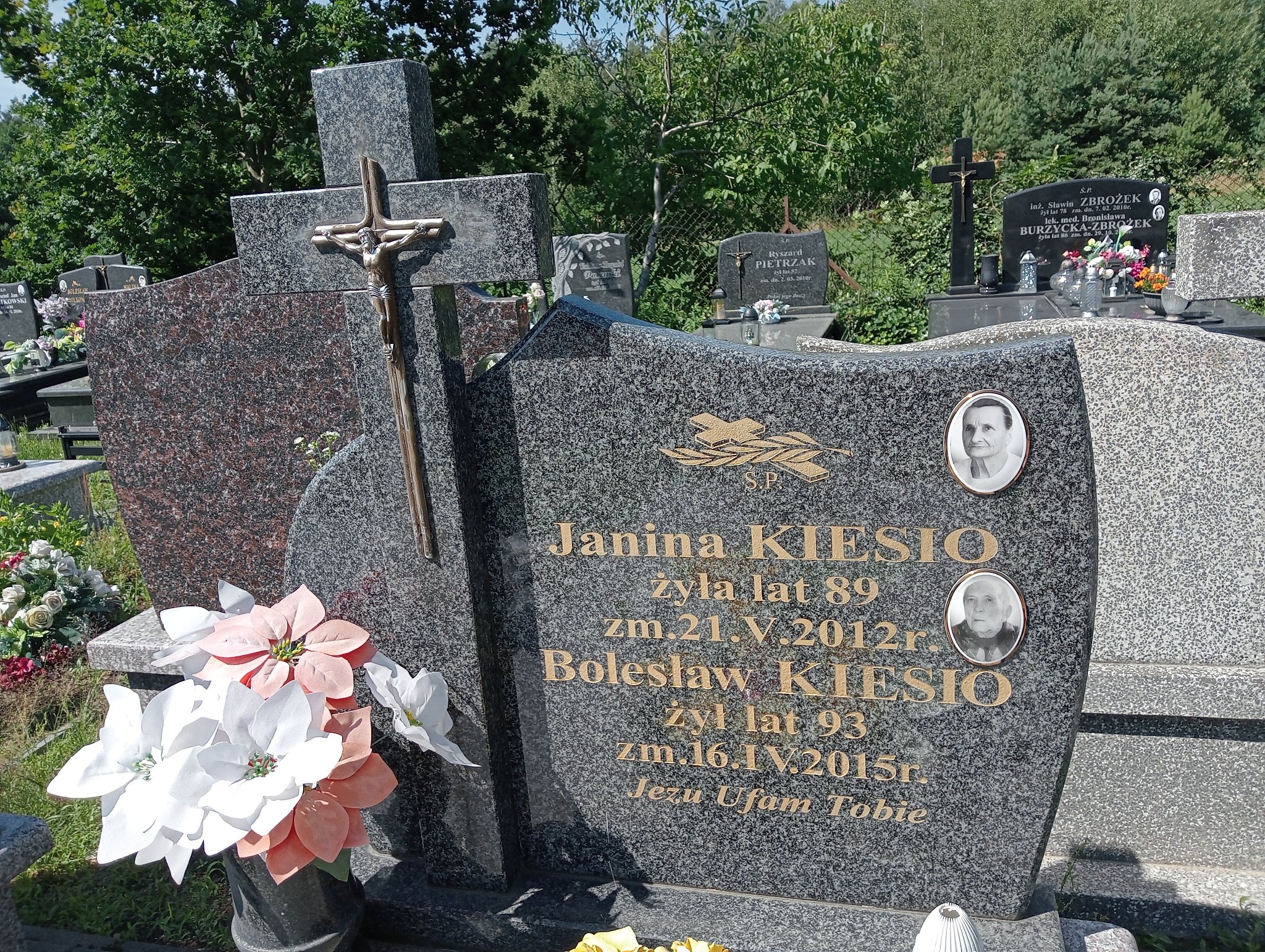 Janina Kiesio Mrozy - Grobonet - Wyszukiwarka osób pochowanych