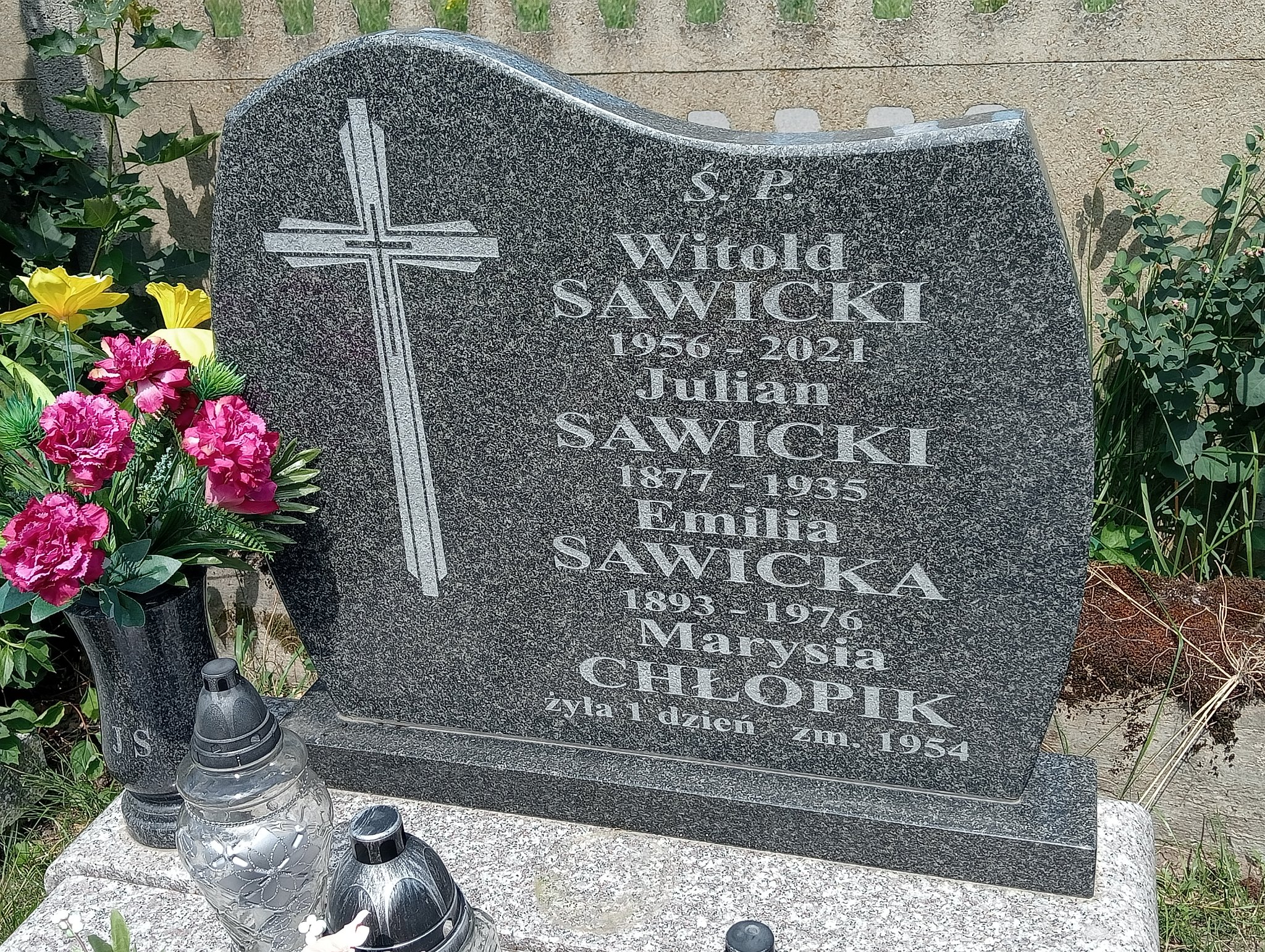 Witold Sawicki 1955 Mrozy - Grobonet - Wyszukiwarka osób pochowanych